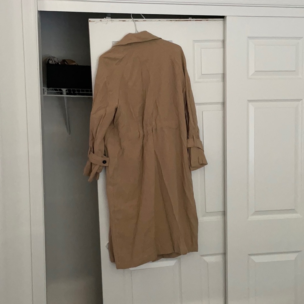 Zara Flowy Trench Coat